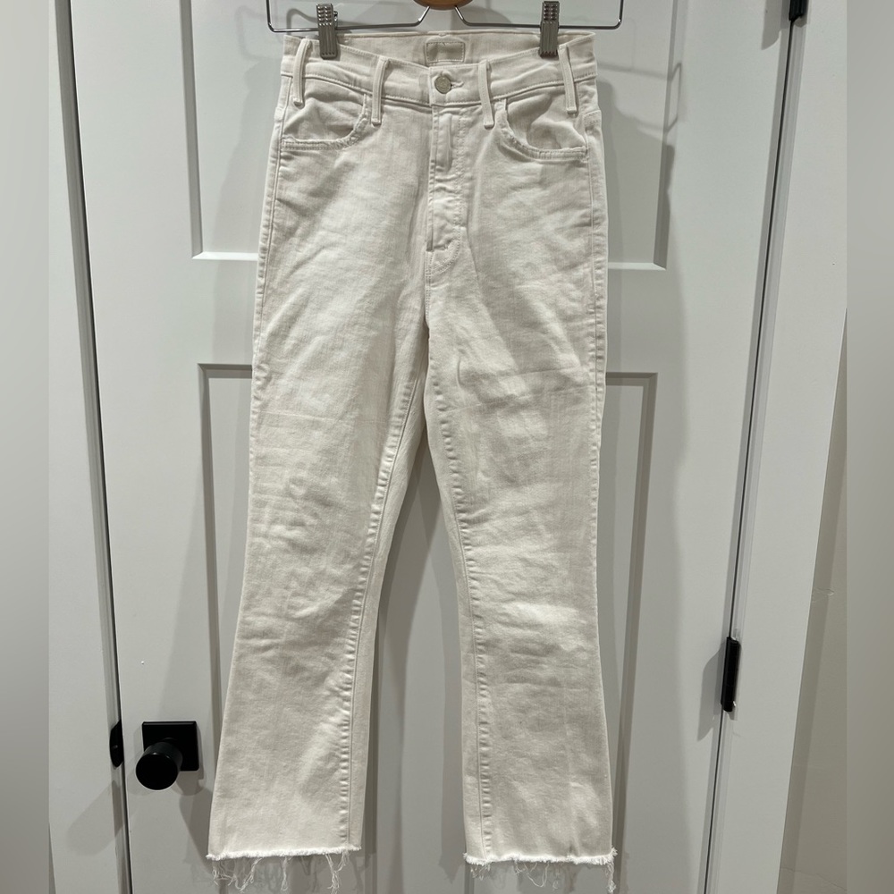 Mother Denim- Hustler in Cream Puff size 25